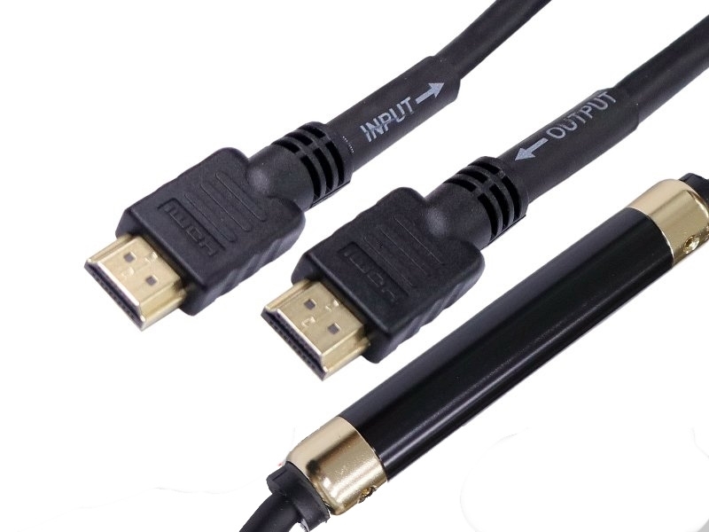 HDMI 2.0標準4K影音傳輸線-30米(訊號放大器)